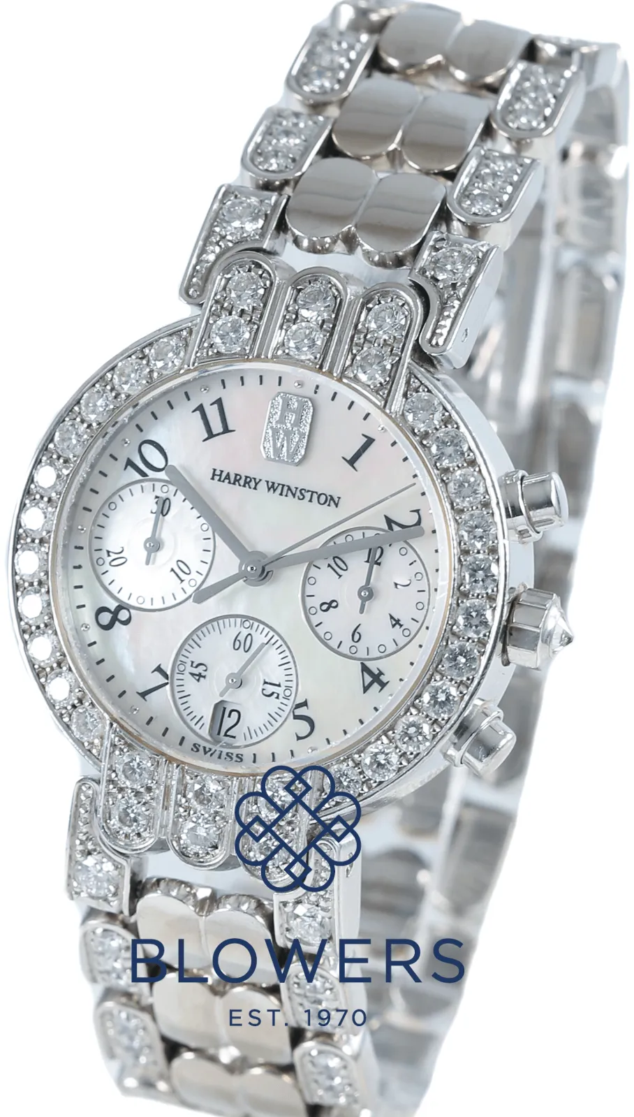 Harry Winston Premiere 200/UCQ32W 31mm White gold 11