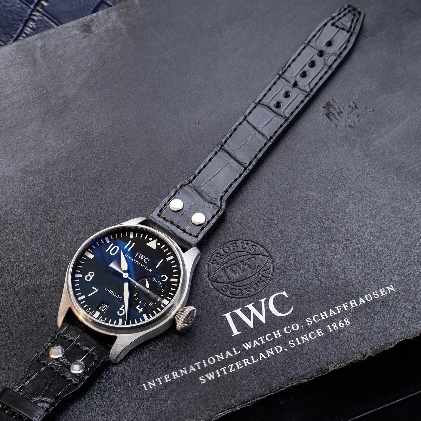 IWC Big Pilot 5002 46mm Stainless steel Black 6