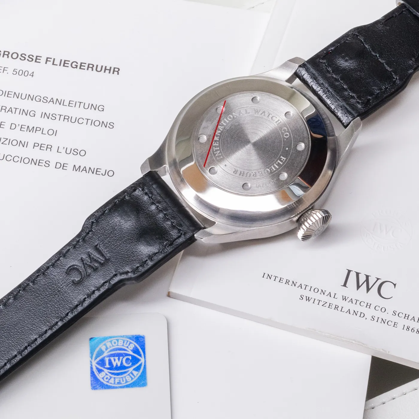 IWC Big Pilot 5002 46mm Stainless steel Black 7