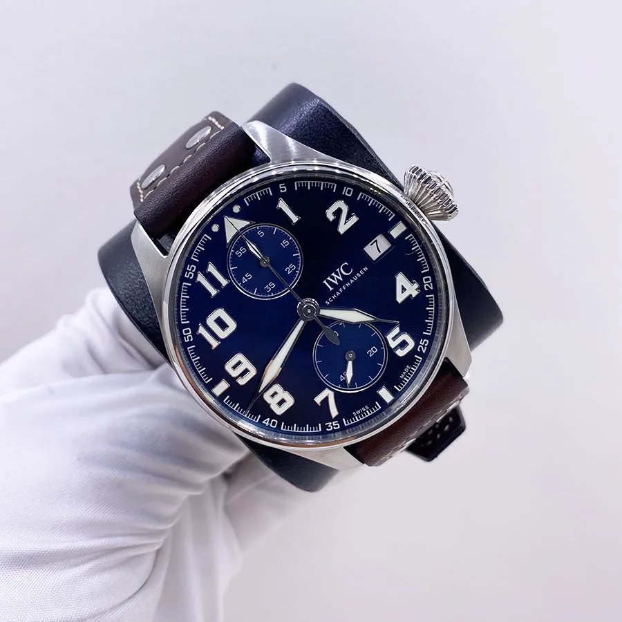 IWC Big Pilot IW515202 46mm Stainless steel Blue 2