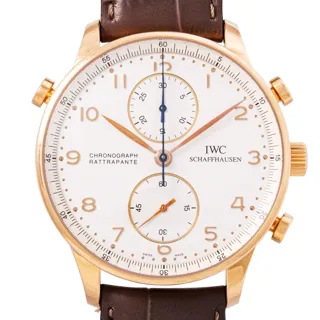 IWC Portugieser IW371215 Red gold Silver