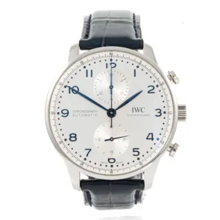 IWC Portugieser IW371605 Stainless steel Silver