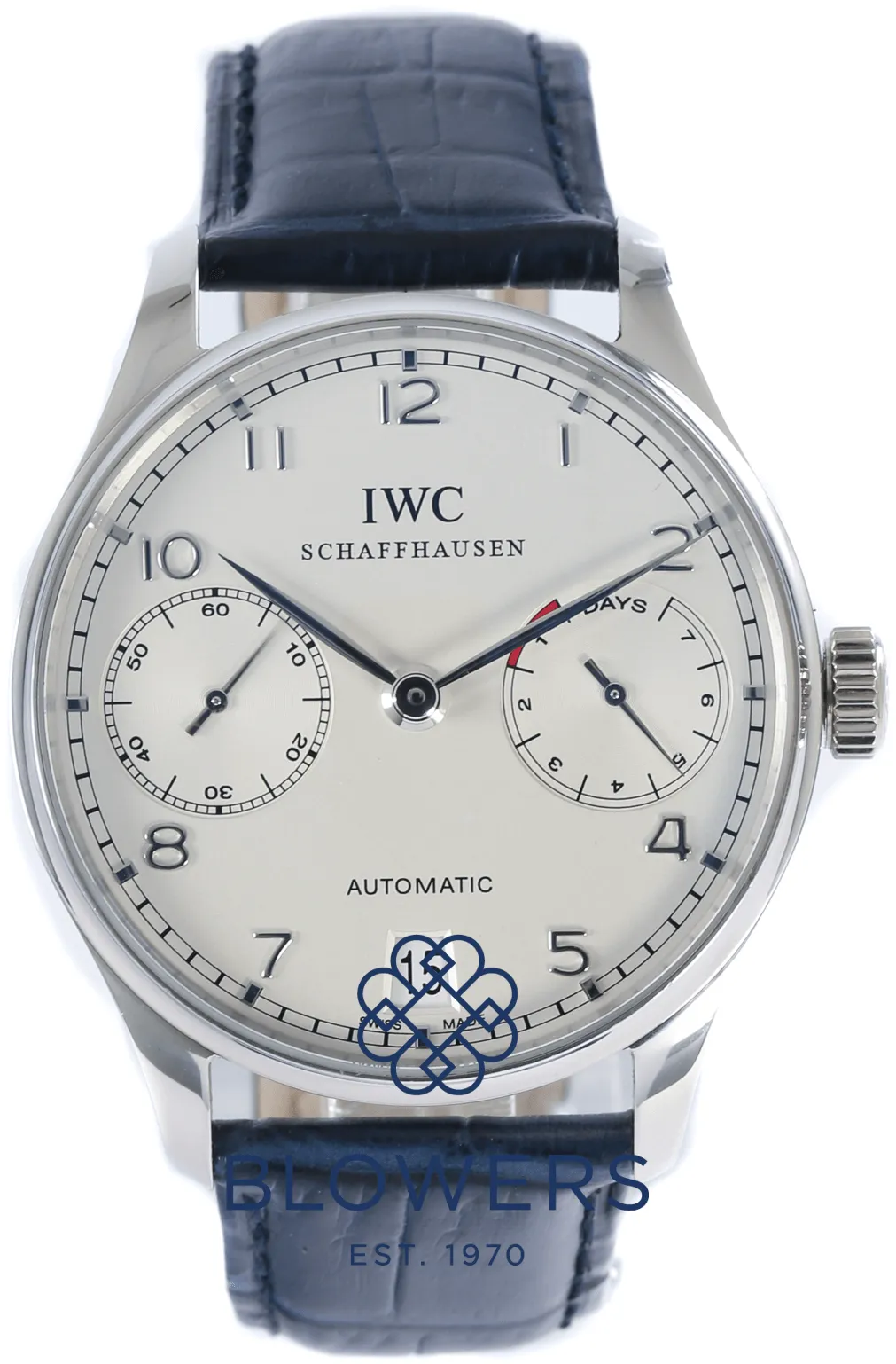 IWC Portugieser IW500104 42mm Platinum Silver