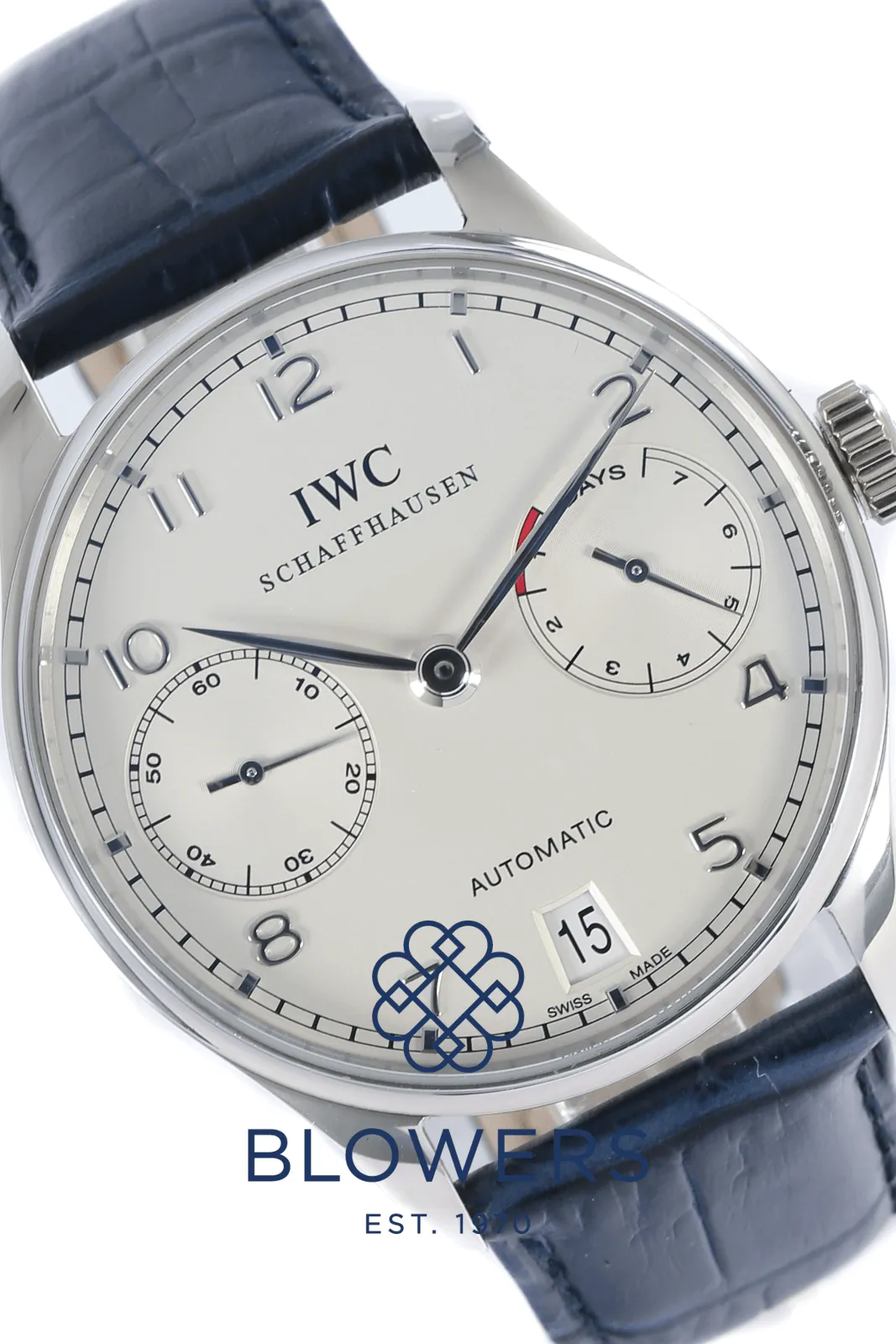 IWC Portugieser IW500104 42mm Platinum Silver 1