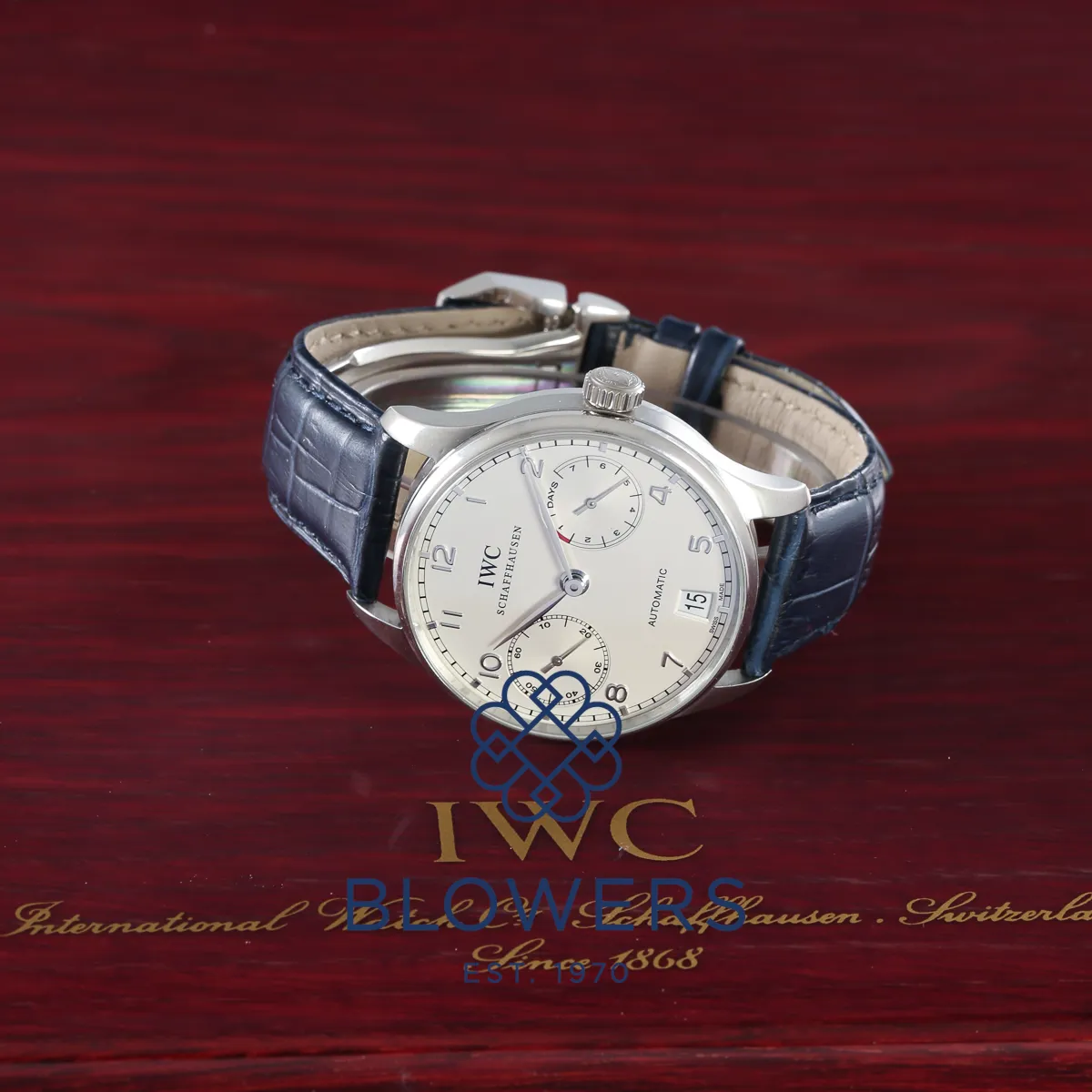 IWC Portugieser IW500104 42mm Platinum Silver 3