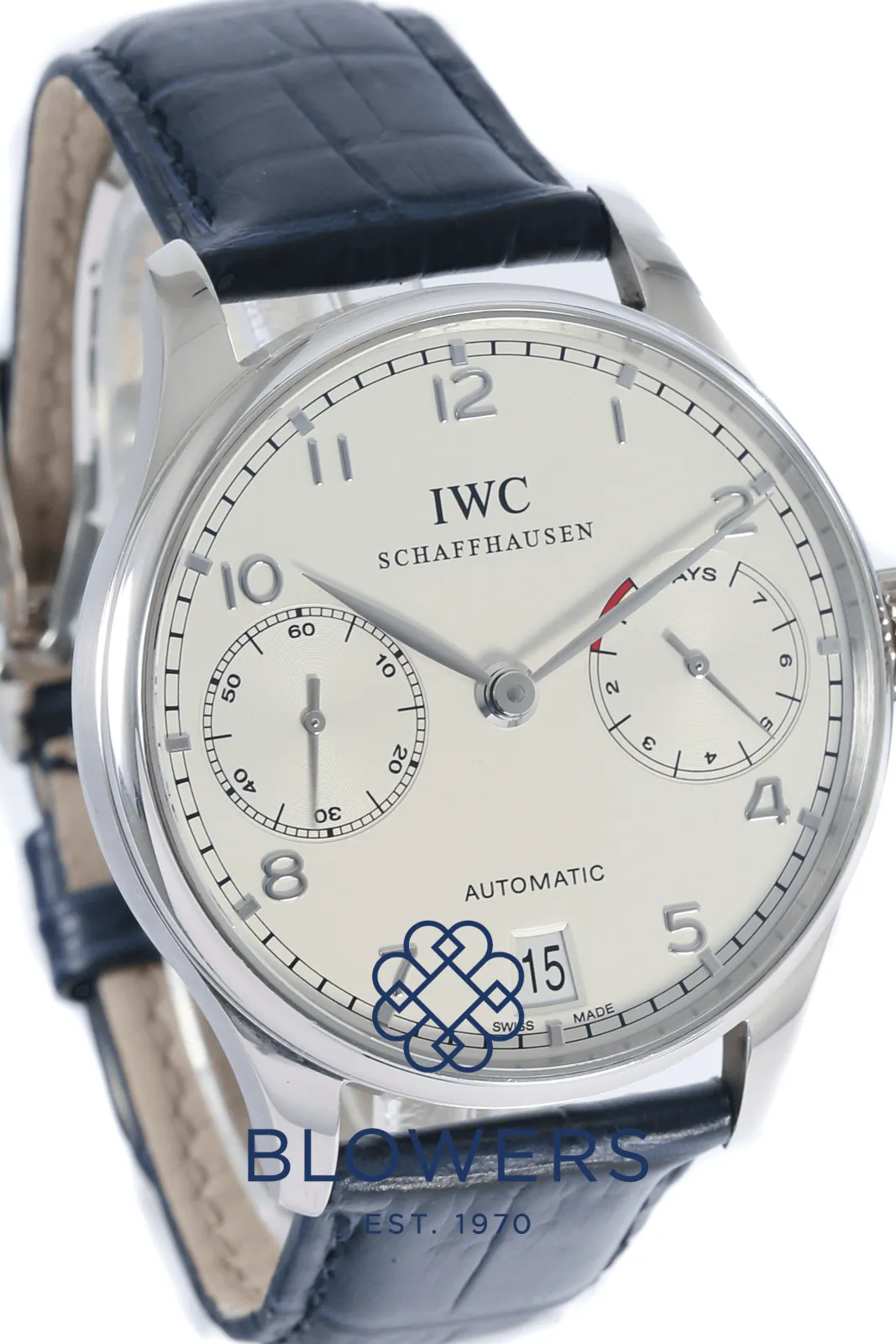 IWC Portugieser IW500104 42mm Platinum Silver 10