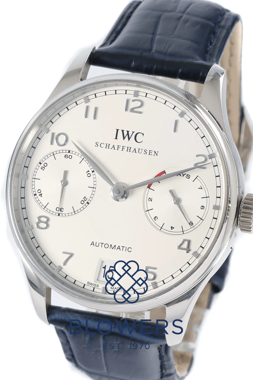 IWC Portugieser IW500104 42mm Platinum Silver 11