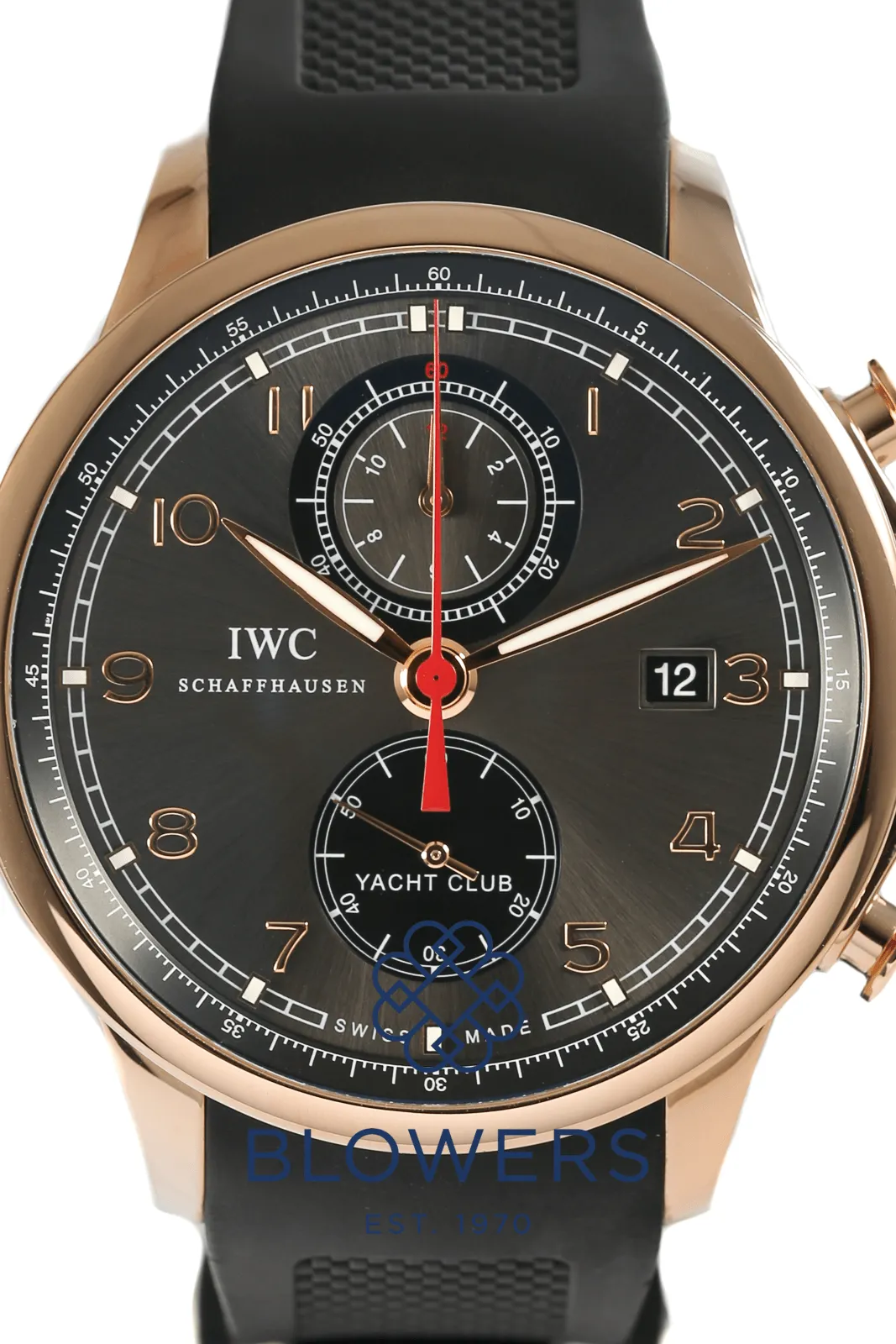 IWC Portuguese Yacht Club Chronogr IW390202 45mm Rose gold Silver 2