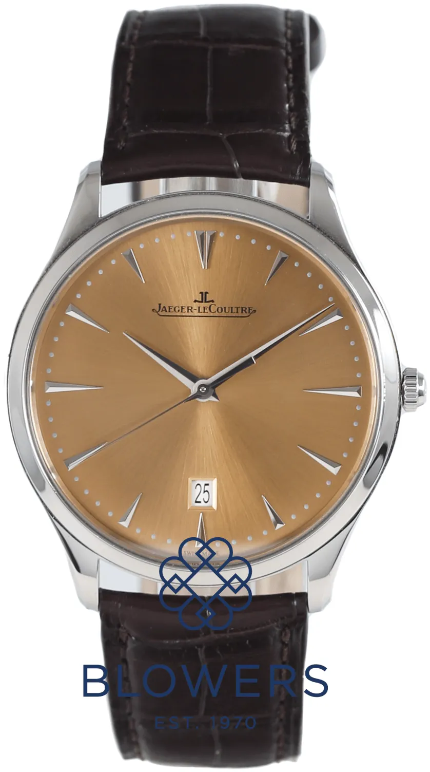 Jaeger-LeCoultre Master 174.8.37.S 39mm Stainless steel Champagne