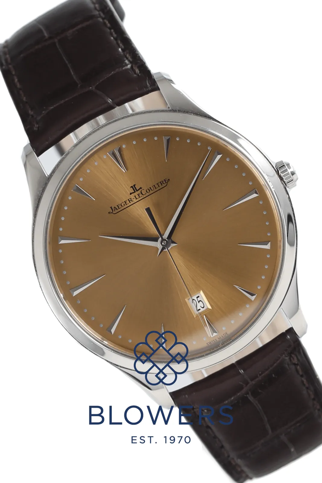 Jaeger-LeCoultre Master 174.8.37.S 39mm Stainless steel Champagne 2