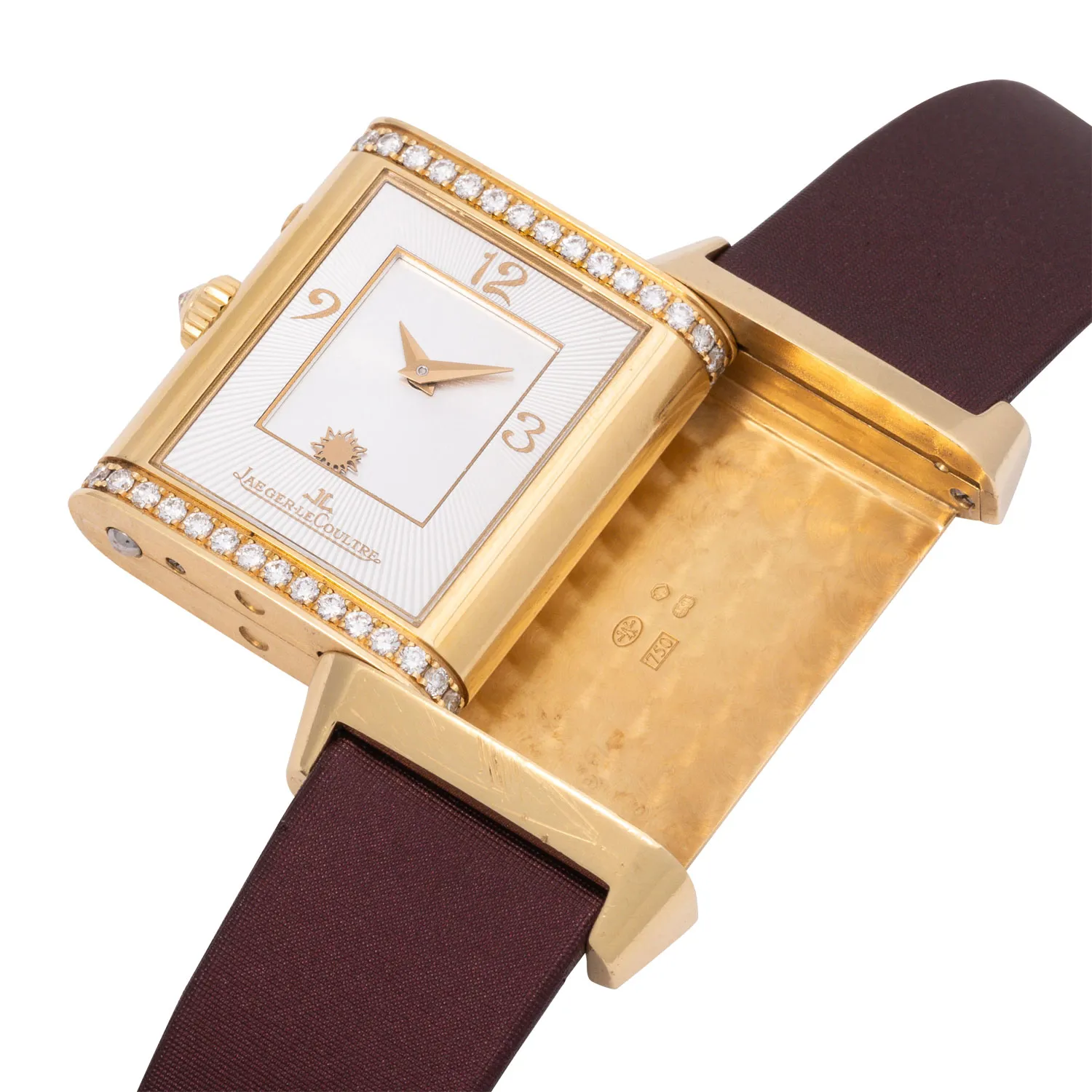 Jaeger-LeCoultre Reverso Duetto Duo 26.1.54 25mm Yellow gold and diamond-set 5