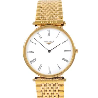 Longines La Grande Classique L4.635.2 Stainless steel and Gold-plated and PVD White