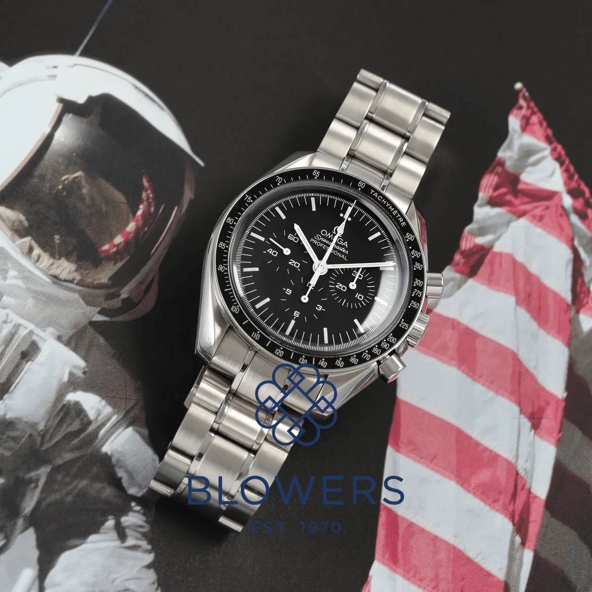 Omega Speedmaster Moonwatch 311.33.42.30.01.001 42mm Stainless steel Black 3