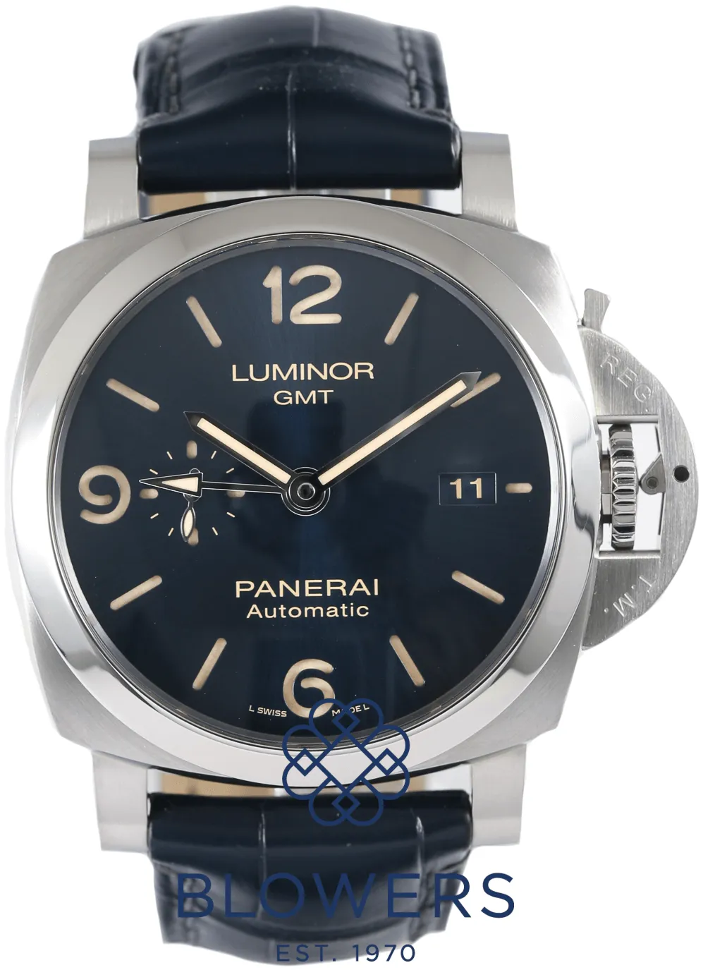 Panerai Luminor 1950 PAM01033 44mm Steel Blue