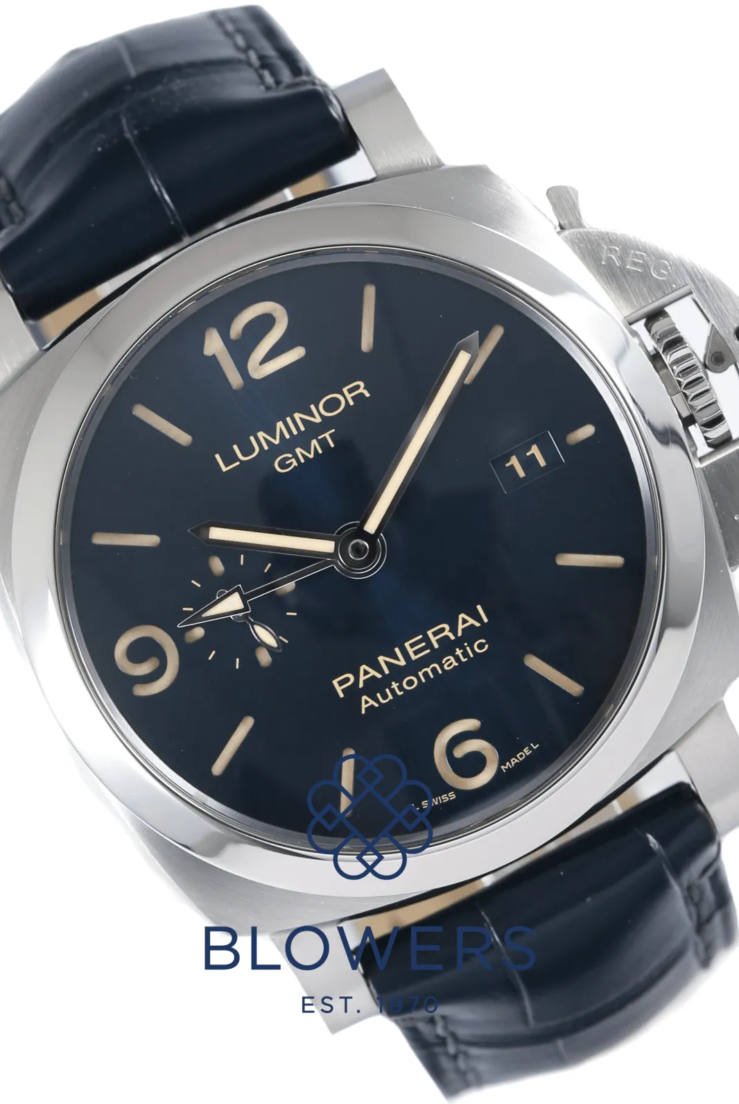 Panerai Luminor 1950 PAM01033 44mm Steel Blue 1