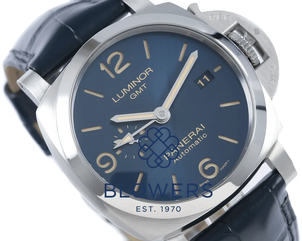 Panerai Luminor 1950 PAM01033 44mm Steel Blue 5