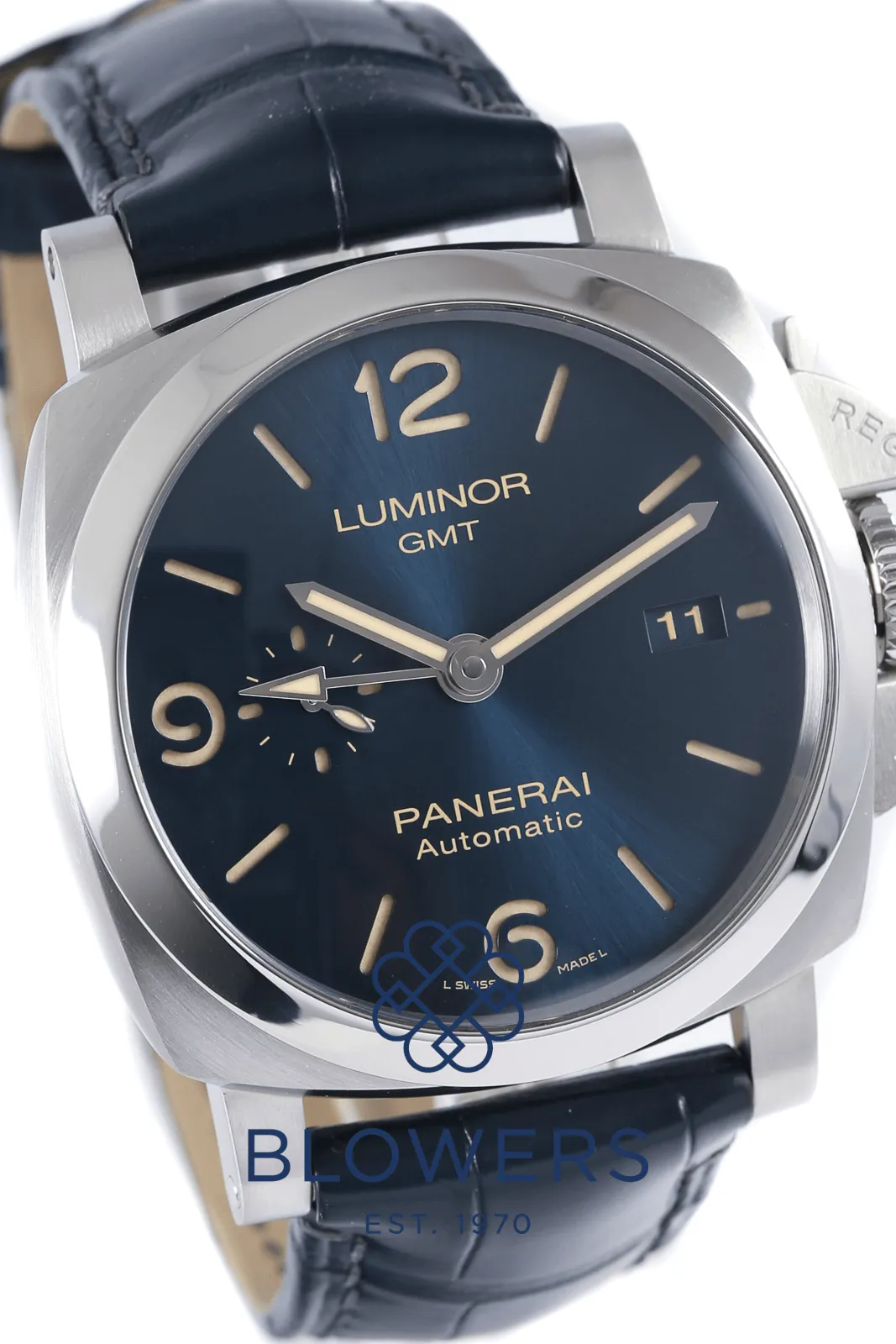 Panerai Luminor 1950 PAM01033 44mm Steel Blue 12