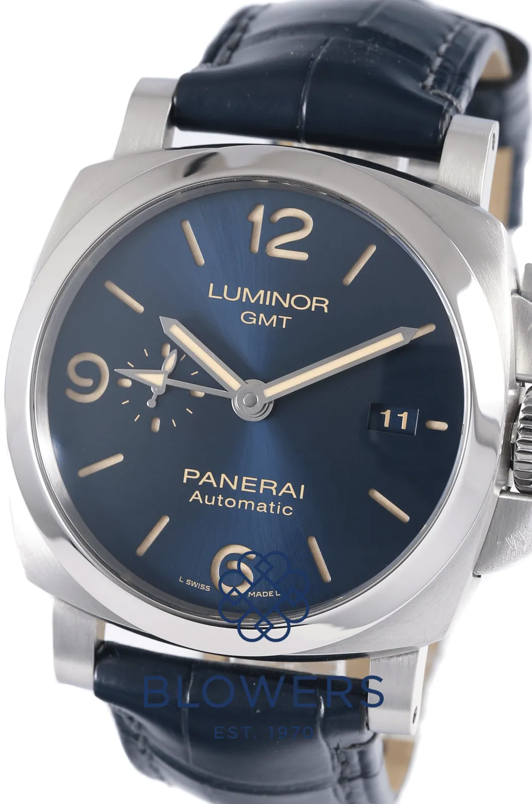 Panerai Luminor 1950 PAM01033 44mm Steel Blue 13