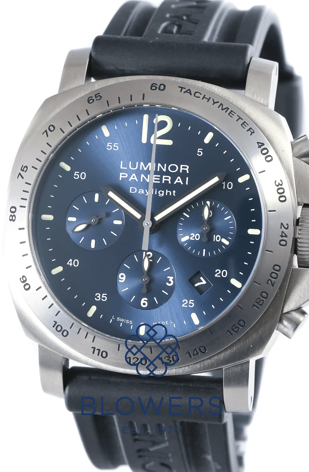 Panerai Daylight PAM 00326 44mm Titanium Blue 9