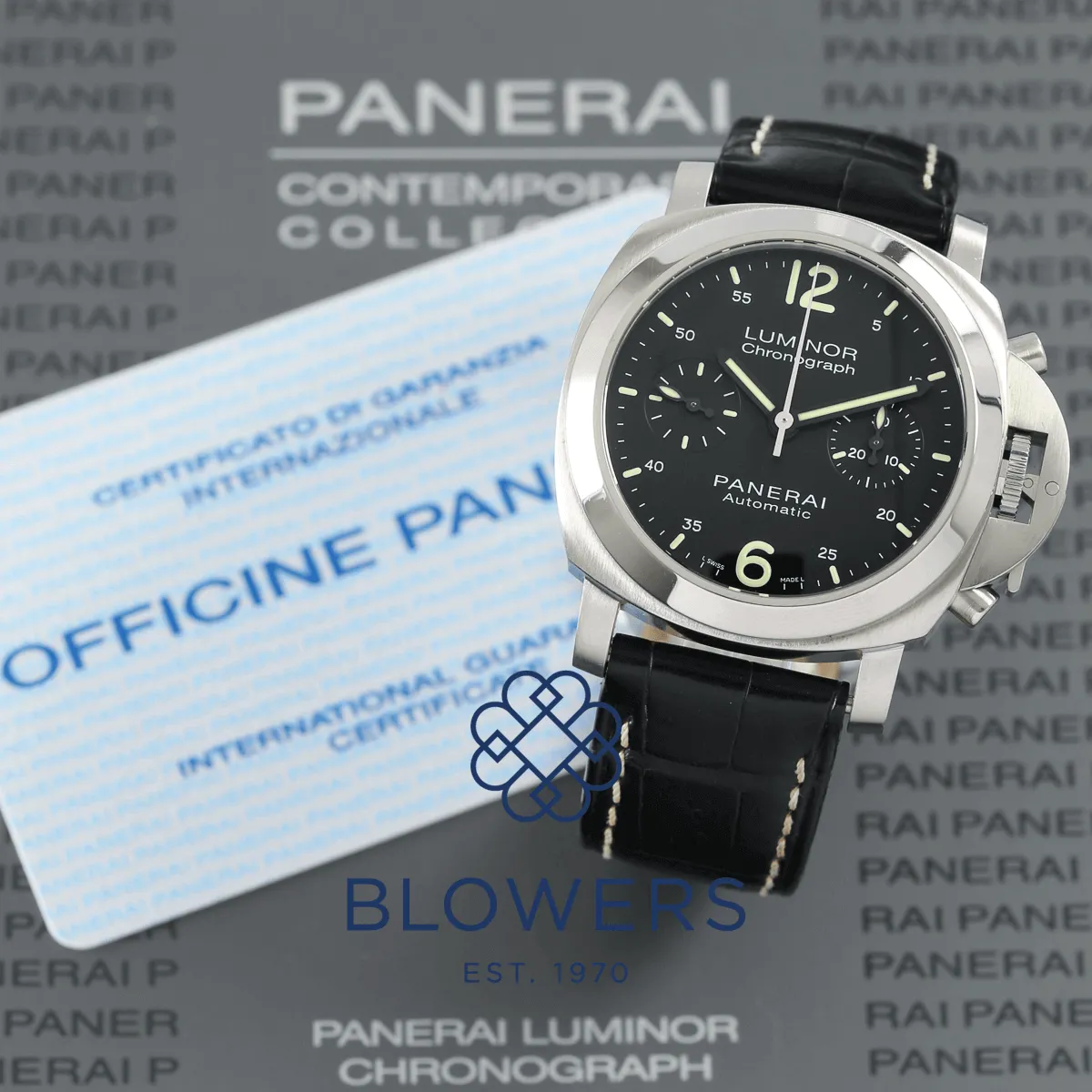 Panerai Luminor PAM 00310 40mm Stainless steel Black 3