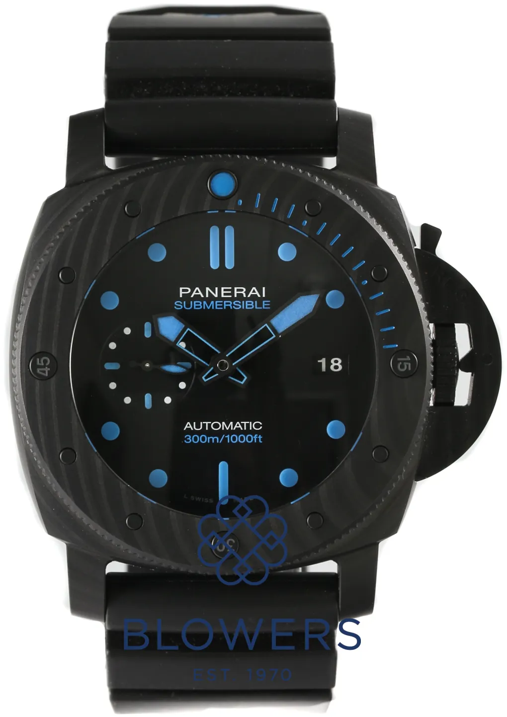 Panerai Luminor GMT Automatic PAM 01616 47mm Carbon fiber Black