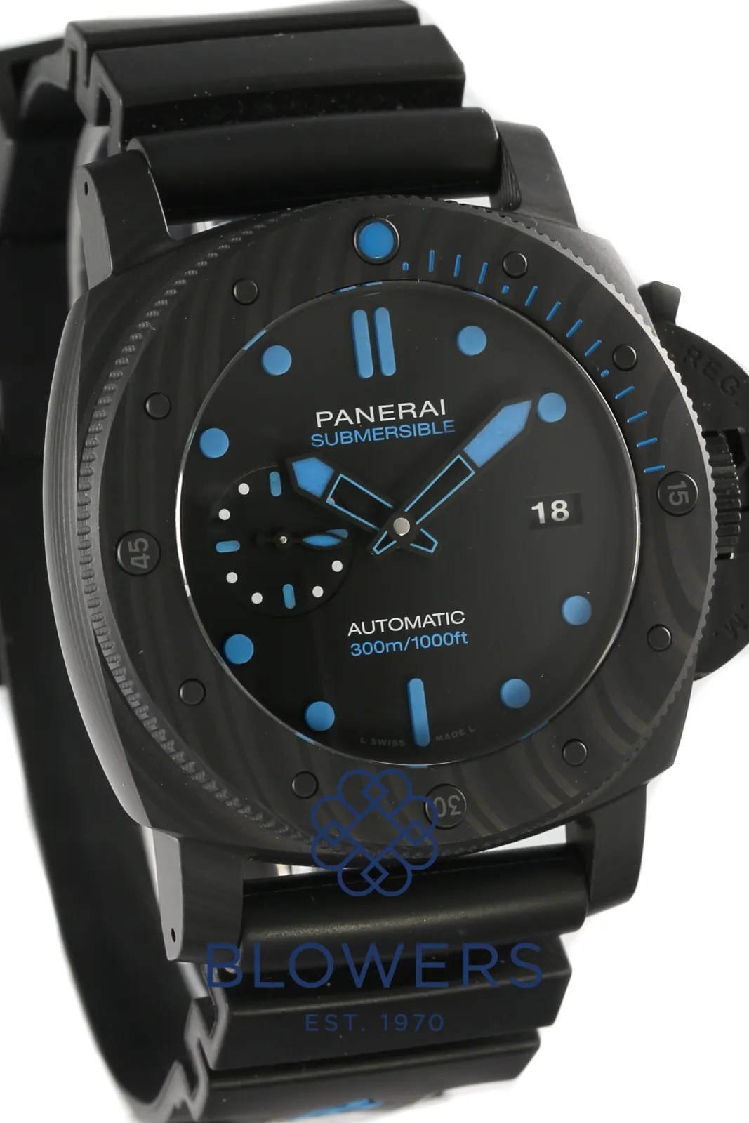 Panerai Luminor GMT Automatic PAM 01616 47mm Carbon fiber Black 10