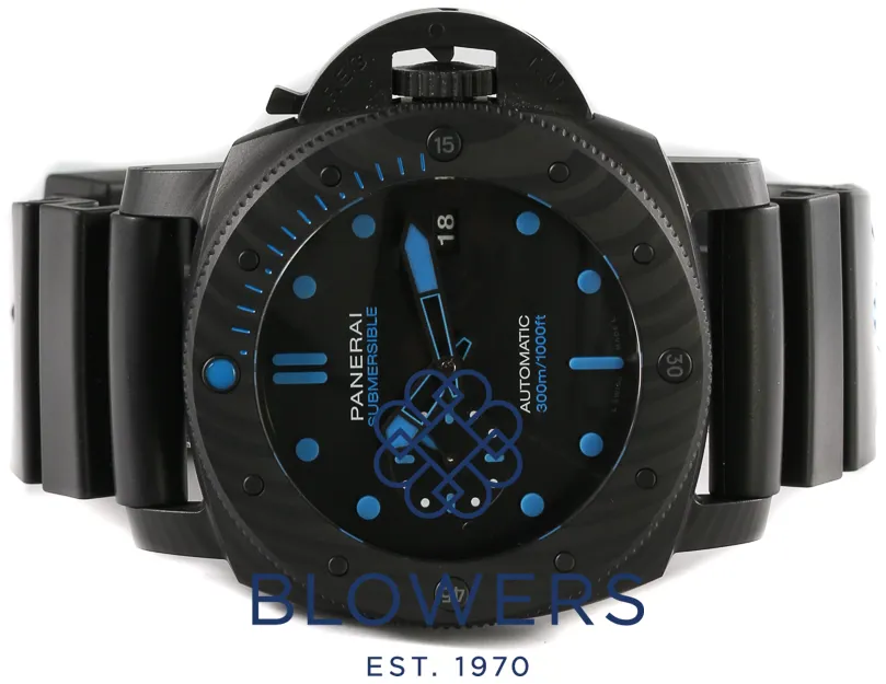 Panerai Luminor GMT Automatic PAM 01616 47mm Carbon fiber Black 12