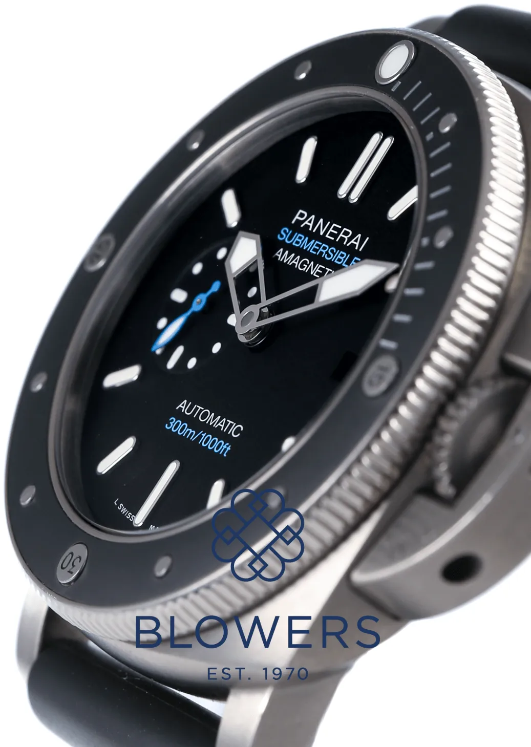 Panerai Luminor Submersible 1950 3 Day PAM 01389 47mm Titanium Black 8