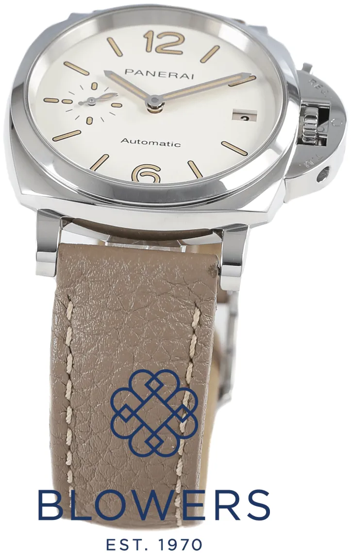 Panerai Luminor Due PAM 01043 38mm Stainless steel White 6