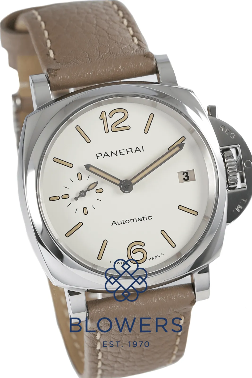 Panerai Luminor Due PAM 01043 38mm Stainless steel White 10