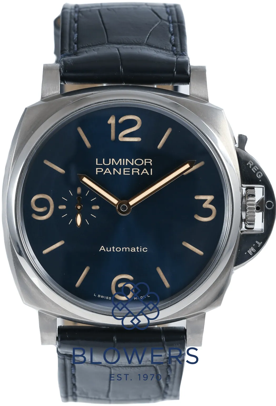 Panerai Luminor Due PAM 00729 45mm Titanium Blue