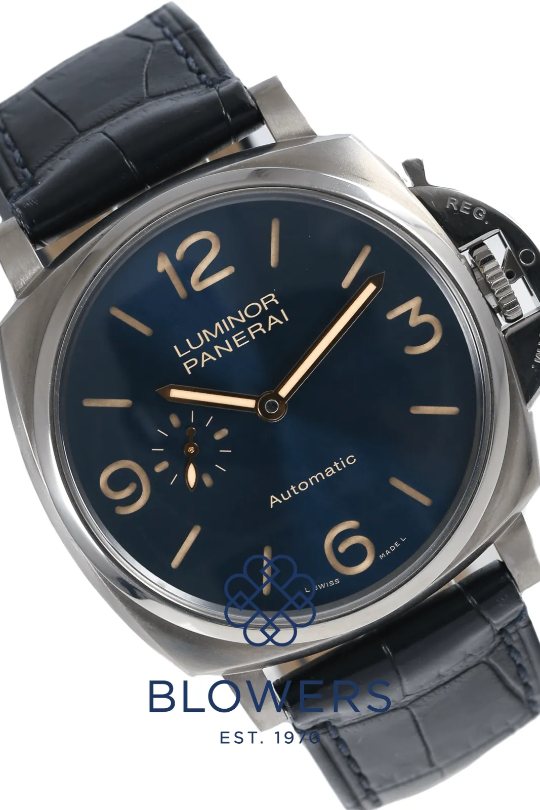 Panerai Luminor Due PAM 00729 45mm Titanium Blue 1