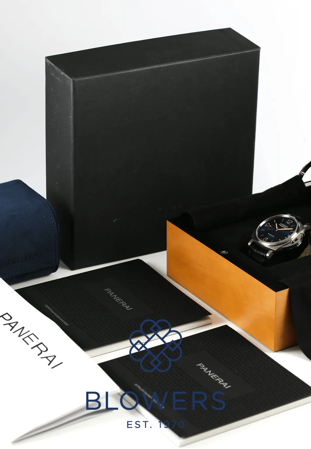 Panerai Luminor Due PAM 00729 45mm Titanium Blue 14