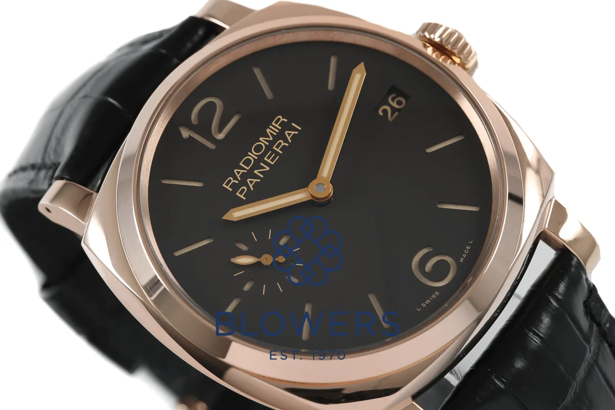 Panerai Radiomir 1940 PAM 00515 47mm Rose gold Brown 5