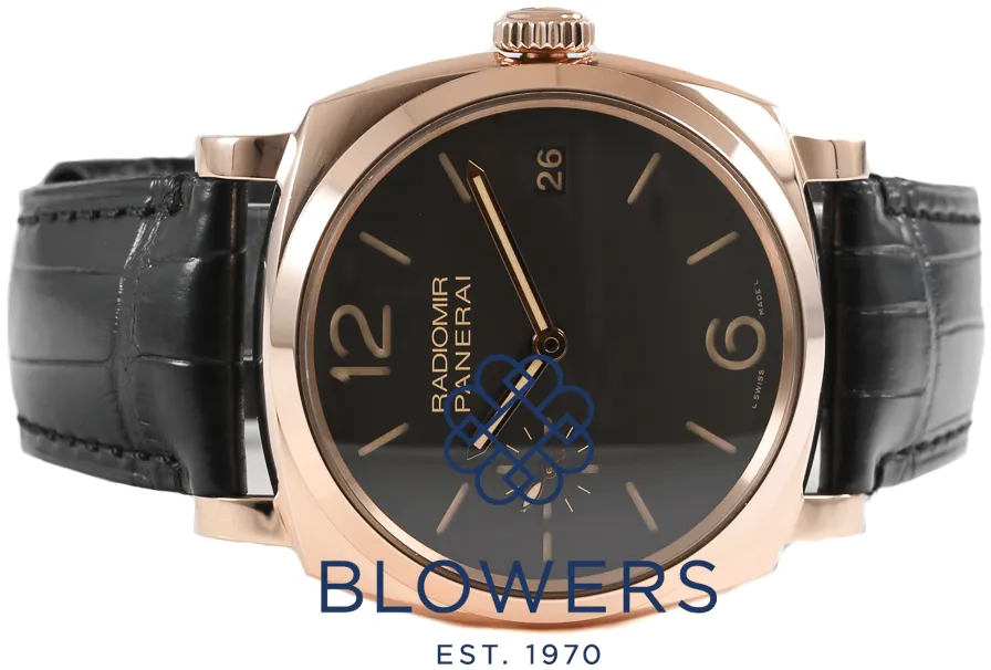 Panerai Radiomir 1940 PAM 00515 47mm Rose gold Brown 13