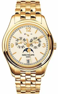 Patek Philippe Annual Calendar 5146/1J-001 White gold Beige