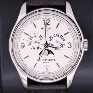 Patek Philippe Annual Calendar 5146G-001 White gold Beige