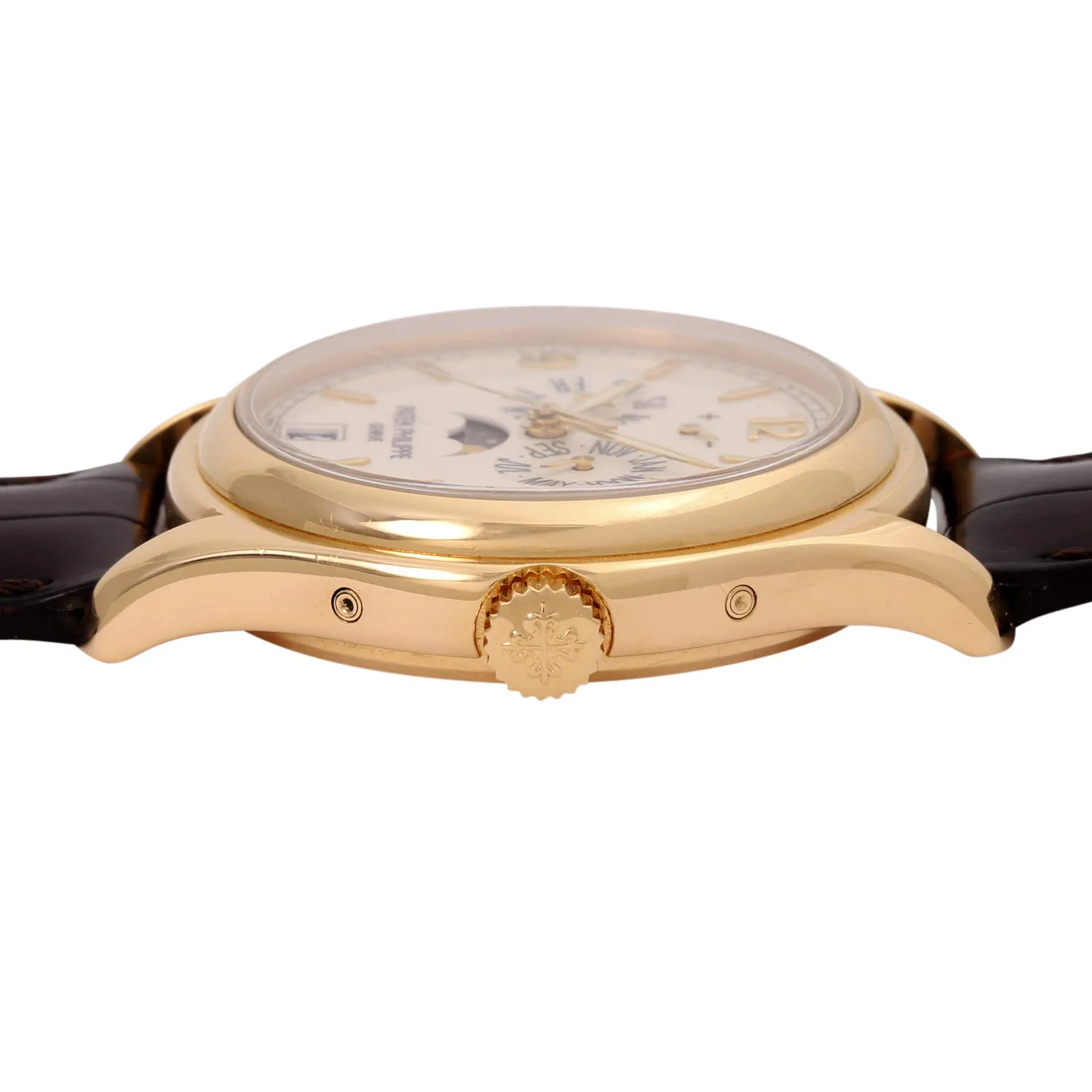 Patek Philippe Annual Calendar 5146J-001 39mm Yellow gold Beige 2