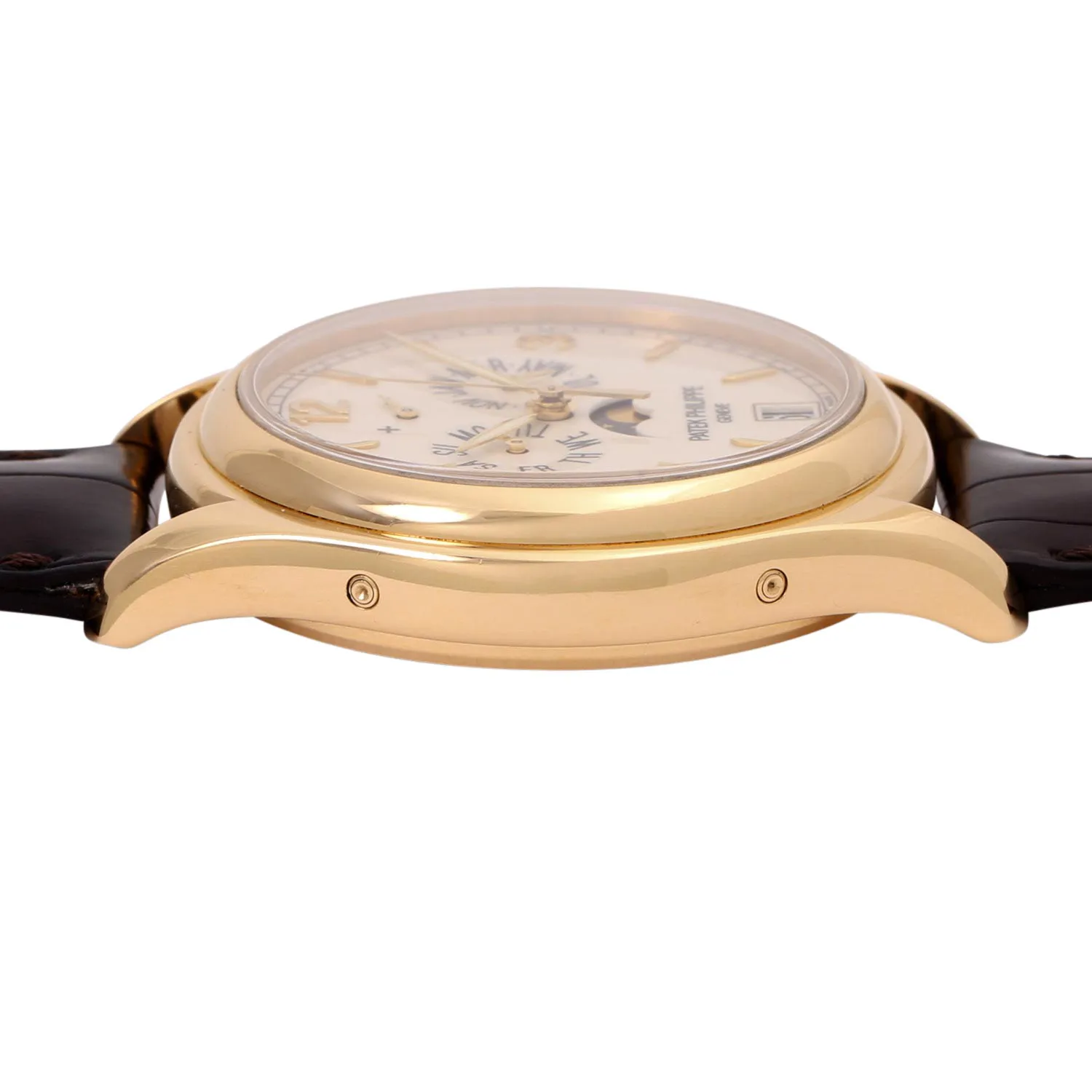 Patek Philippe Annual Calendar 5146J-001 39mm Yellow gold Beige 3