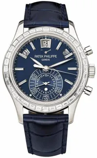 Patek Philippe Annual Calendar Chronograph 5961P-001 Platinum Blue