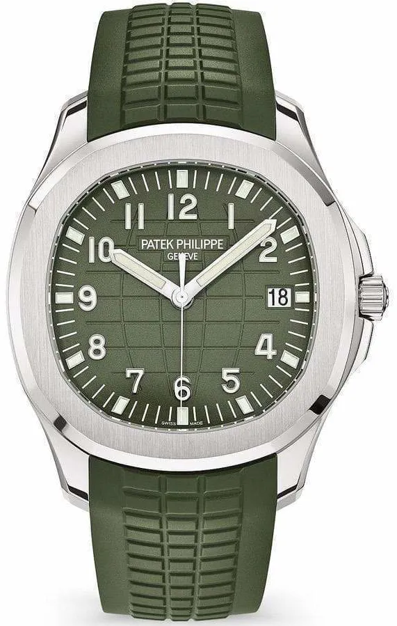 Patek Philippe Aquanaut 5168G-010 42mm White gold Green