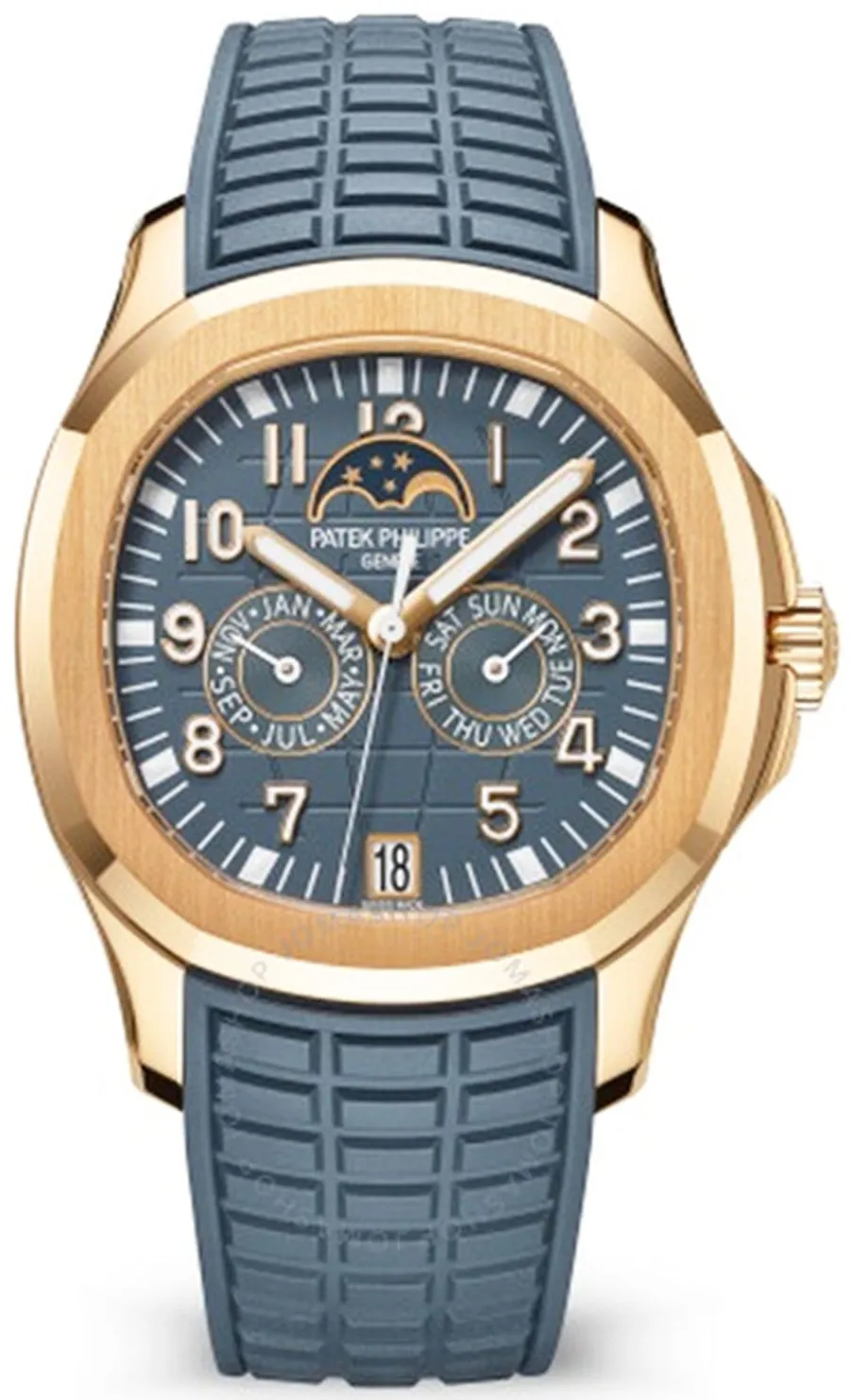 Patek Philippe Aquanaut 5261R-001 40mm Rose gold Blue and Gray