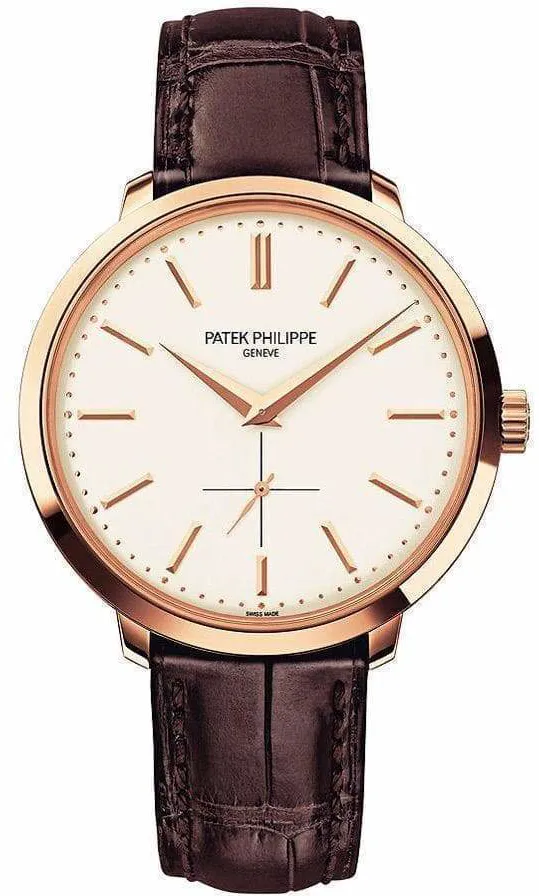 Patek Philippe Calatrava 5123R-001 38mm Rose gold Silver