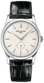 Patek Philippe Calatrava 5196G-001 White gold Silver