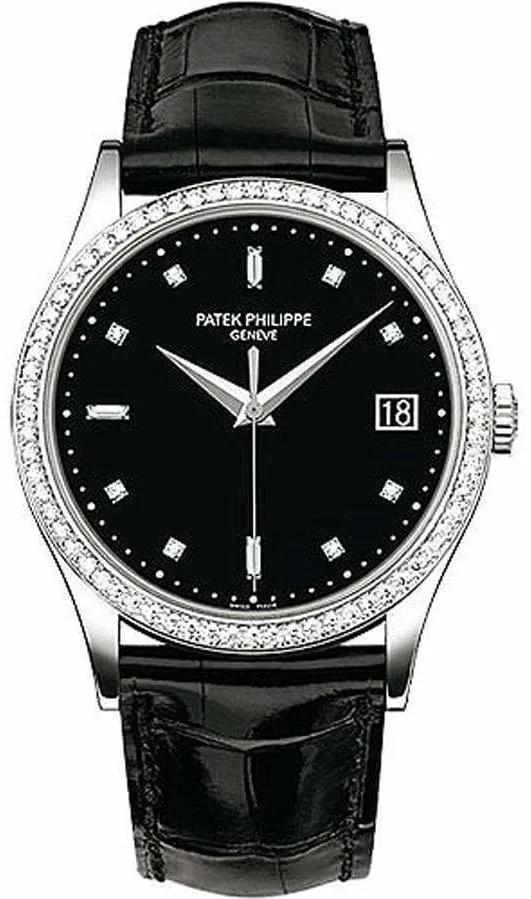 Patek Philippe Calatrava 5297G-001 38mm White gold Black