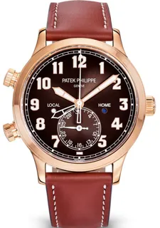 Patek Philippe Calatrava 5524R-001 Rose gold Brown