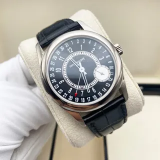 Patek Philippe Calatrava 6006G-001 White gold Black