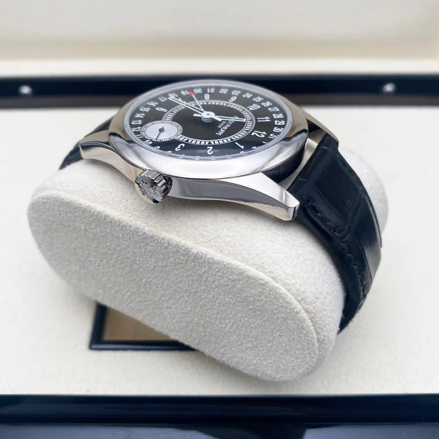 Patek Philippe Calatrava 6006G-001 39mm White gold Black 3