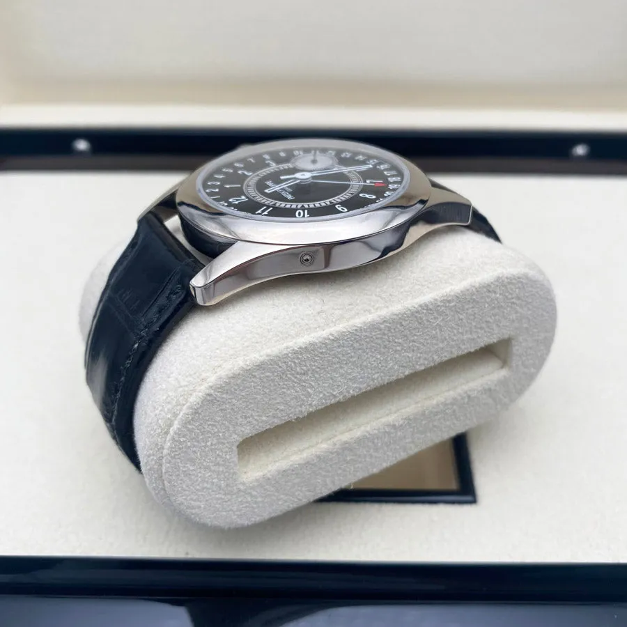 Patek Philippe Calatrava 6006G-001 39mm White gold Black 4