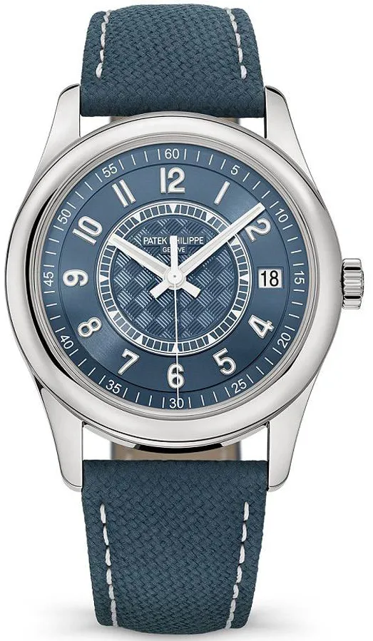 Patek Philippe Calatrava 6007A-001 40mm Stainless steel Blue